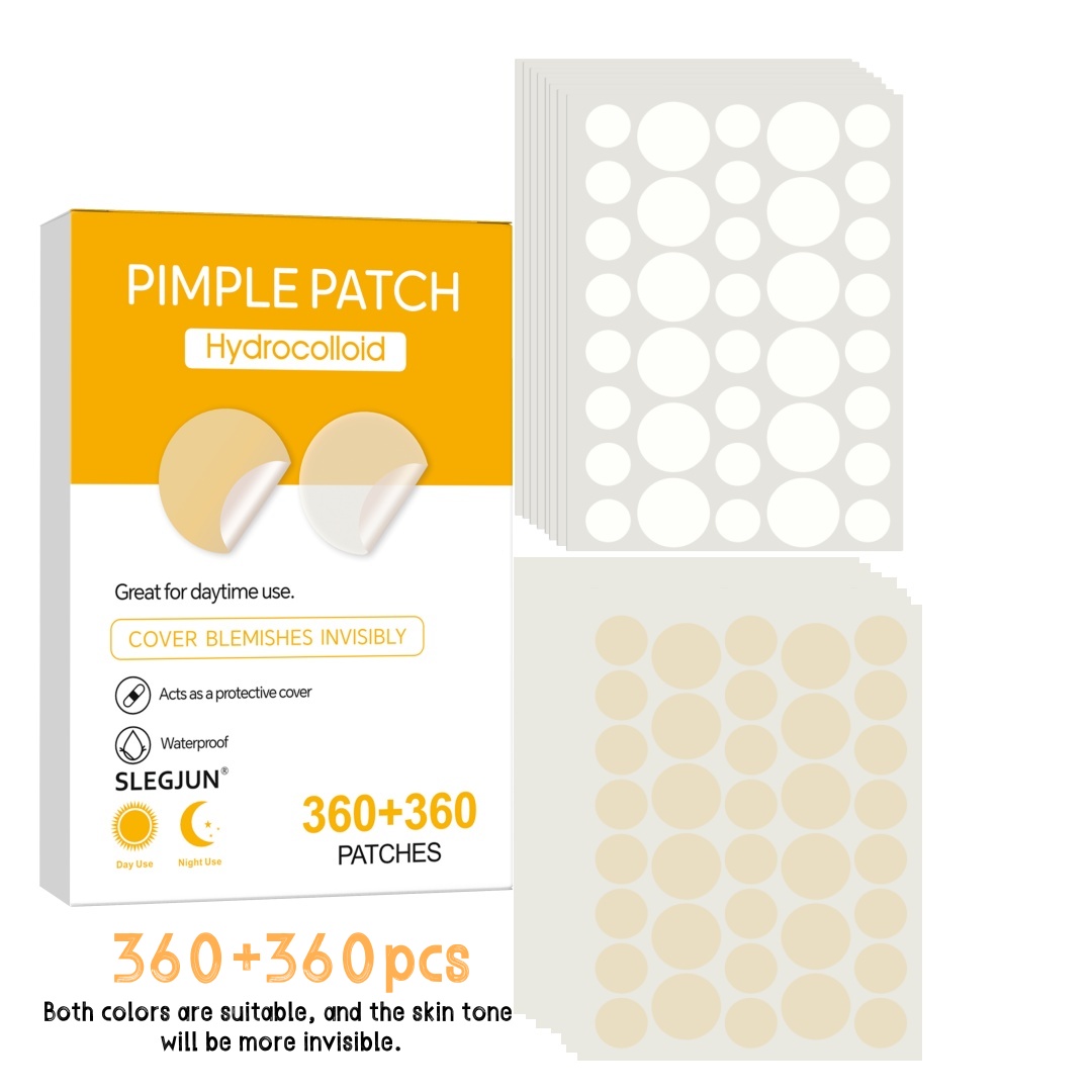 Skincare Gentle - 360 Adesivos Redondos de Hidrocoloide para