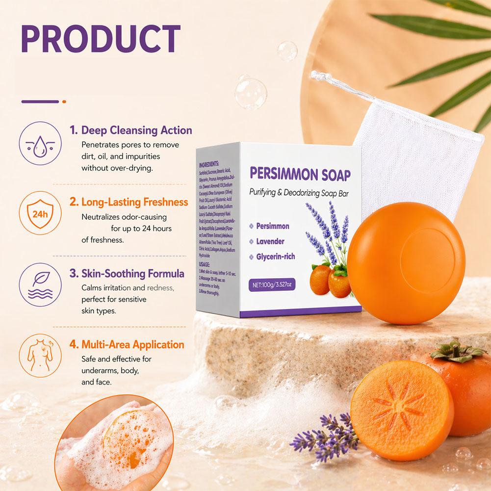 Skincare Gentle - Barra de Sabonete de Lavanda e
