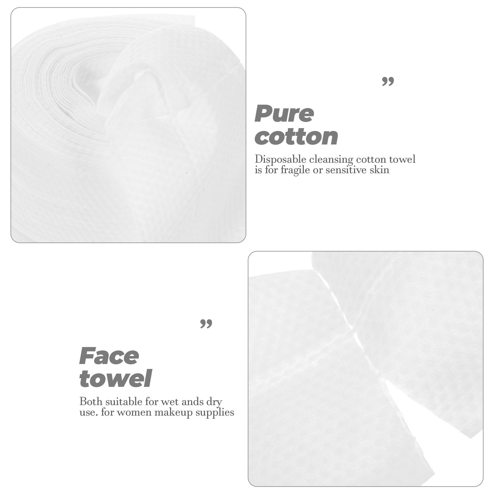 60 Toalhas Faciais Descartávei - Skincare Gentle avaliação e preço