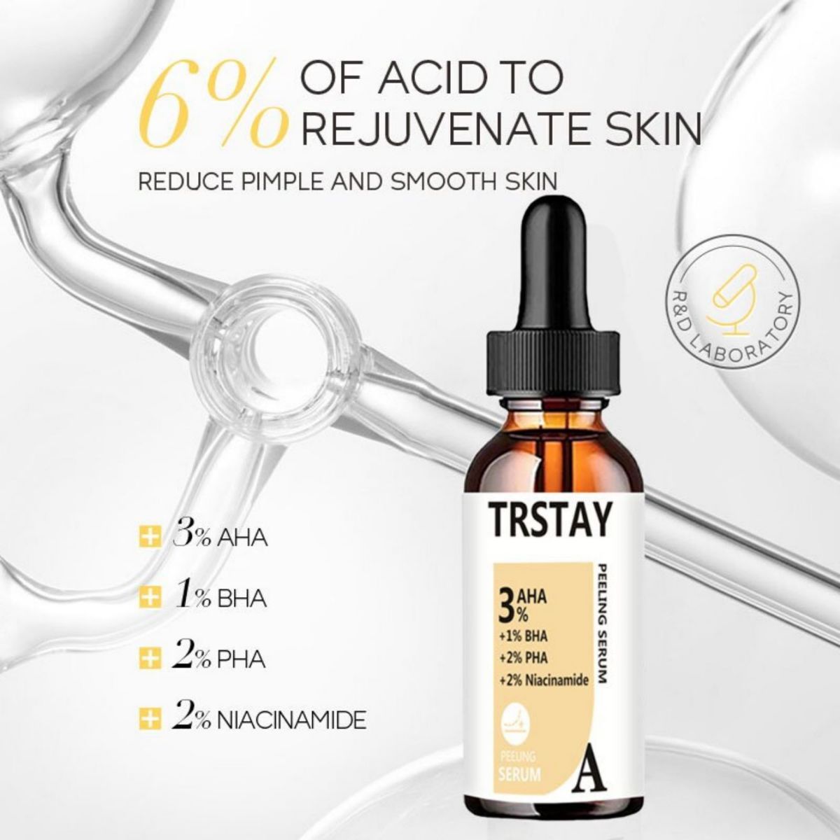 A essência do ácido salicílico - Tranexamic Acid Serum avaliação e preço