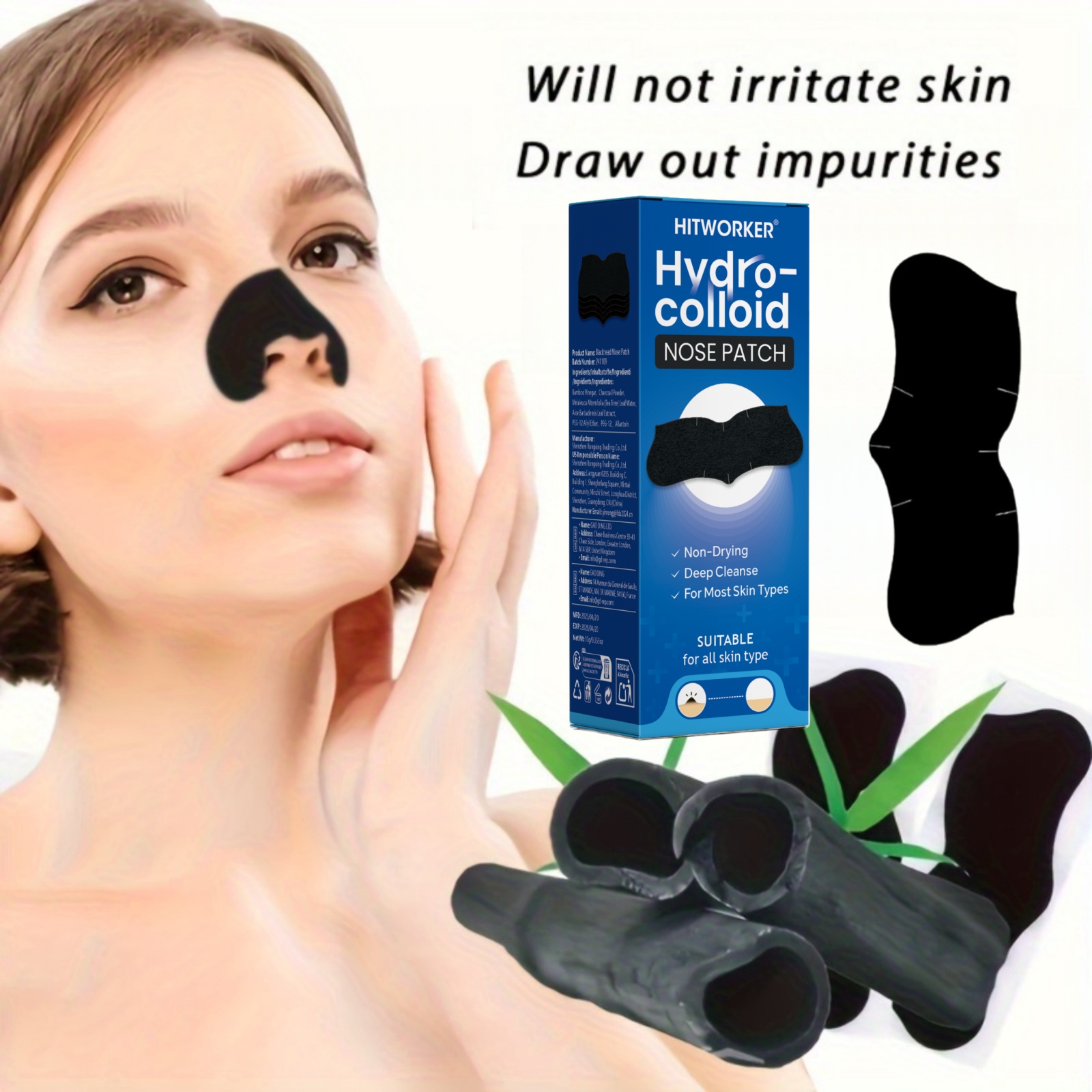Tiras de nariz para limpeza de - Skincare Acne avaliação e preço